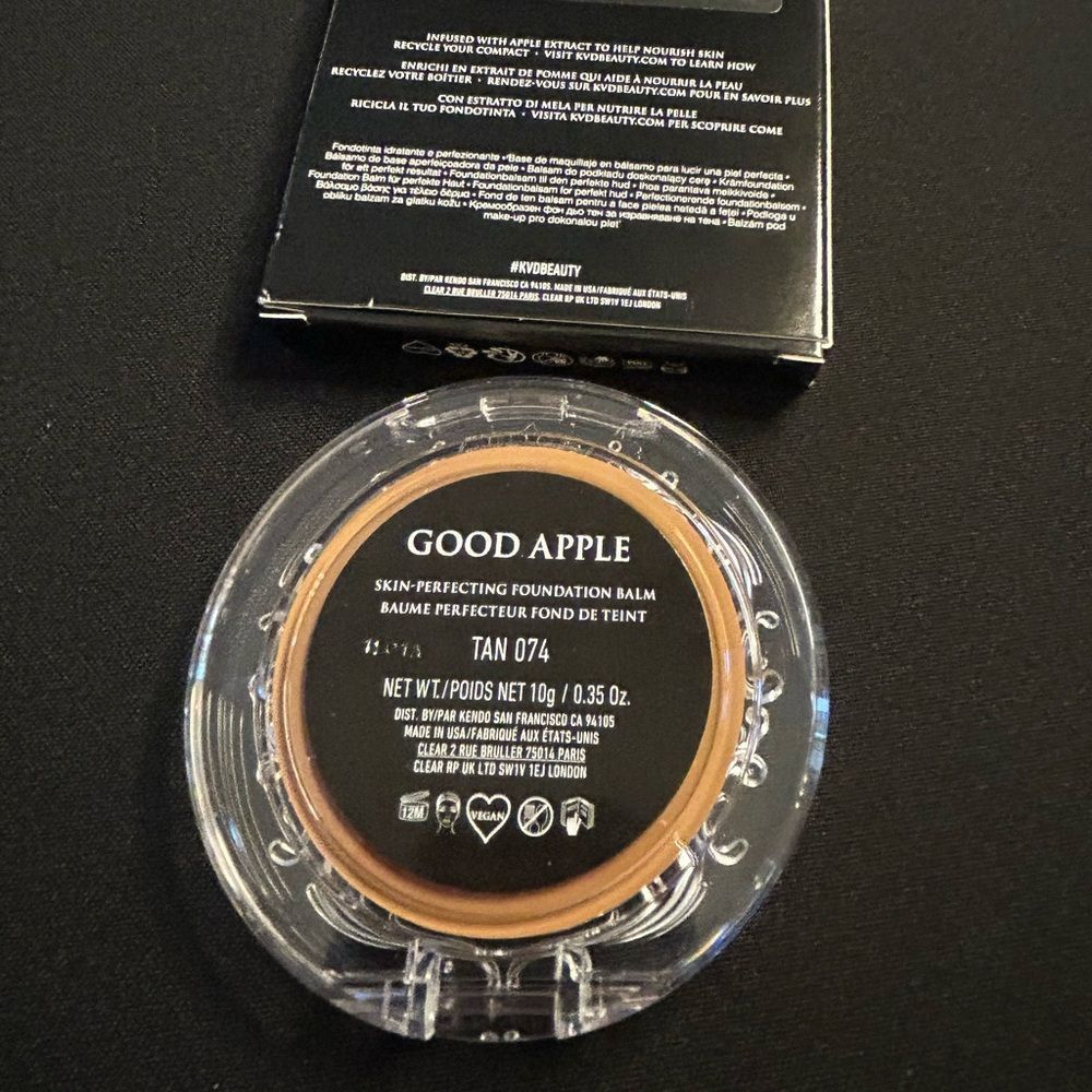 KVD GOOD APPLE FOUNDATION NEW FULLSZ TAN 074 - Picture 4 of 8